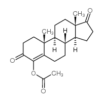 4-羟基雄烯二酮醋酸酯结构式