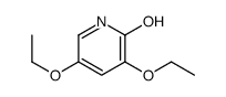 3,5-diethoxy-1H-pyridin-2-one结构式