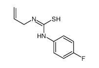 1-(4-fluorophenyl)-3-prop-2-enylthiourea Structure