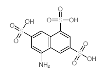 5-aminonaphthalene-1,3,7-trisulfonic acid Structure