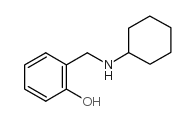 2-CYCLOHEXYLAMINOMETHYL-PHENOL Structure