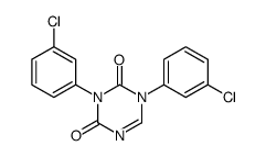 1,3-bis(3-chlorophenyl)-1,3,5-triazine-2,4-dione Structure