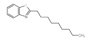 Benzothiazole, 2-nonyl- structure