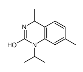 4,7-dimethyl-1-propan-2-yl-3,4-dihydroquinazolin-2-one Structure