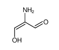 2-amino-3-hydroxyprop-2-enal结构式