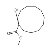 methyl 1-hydroxycycloundecane-1-carboxylate结构式