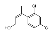 3-(2,4-dichlorophenyl)but-2-en-1-ol结构式