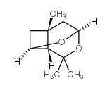 (+/-)-3,3,7-三甲基-2,9-二氧杂三环[3.3.1.04,7]壬烷结构式