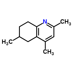 Quinoline, 5,6,7,8-tetrahydro-2,4,6-trimethyl- (5CI) Structure