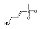 3-methylsulfonylprop-2-en-1-ol Structure