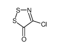 4-chlorodithiazol-5-one结构式