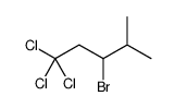 3-bromo-1,1,1-trichloro-4-methylpentane Structure