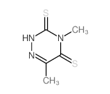 4,6-dimethyl-2H-1,2,4-triazine-3,5-dithione Structure