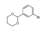 1,3-Dioxane,2-(3-bromophenyl)-(9CI) Structure
