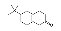6-(1,1-dimethylethyl)-3,4,5,6,7,8-hexahydronaphthalen-2(1H)-one结构式