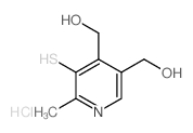 3,4-Pyridinedimethanol,5-mercapto-6-methyl-, hydrochloride (1:1) picture