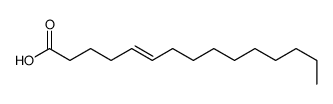 pentadec-5-enoic acid Structure