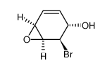 (+/-)-(3/4,5,6)-4-bromo-5,6-epoxy-3-hydroxycyclohexene Structure