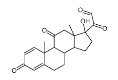 Prednisone 21-Aldehyde structure