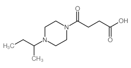 4-(4-SEC-BUTYL-PIPERAZIN-1-YL)-4-OXO-BUTYRIC ACID picture