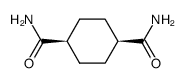 cis-cyclohexane-dicarboxylic acid-(1.4)-diamide Structure