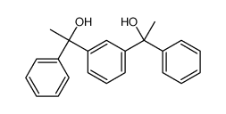 1-[3-(1-hydroxy-1-phenylethyl)phenyl]-1-phenylethanol结构式