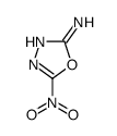 1,3,4-Oxadiazol-2-amine,5-nitro-(9CI)结构式