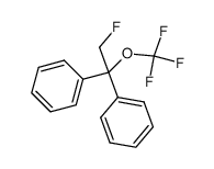 2-Fluoro-1-(trifluoromethoxy)-1,1-diphenylethane结构式
