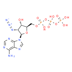 2'-deoxy-2'-azidoadenosine triphosphate结构式