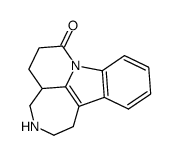 2,3,4,4a,5,6-hexahydroazepino[3,4,5-hi]benzo[b]indolizin-7(1H)-one Structure