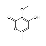 4-hydroxy-3-methoxy-6-methylpyran-2-one Structure