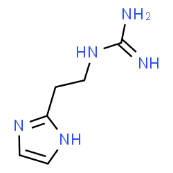 Guanidine,[2-(1H-imidazol-2-yl)ethyl]-(9CI) structure