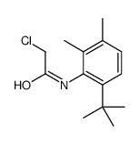 N-(6-tert-butyl-2,3-dimethylphenyl)-2-chloroacetamide结构式