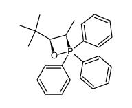 4c-tert-butyl-3r-methyl-2,2,2-triphenyl-2λ5-[1,2]oxaphosphetane Structure