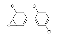 6-Chloro-4-(2,5-dichlorophenyl)-1,2-epoxy-3,5-cyclohexadiene结构式