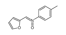 Benzenamine, N-(2-furanylmethylene)-4-methyl-, N-oxide (9CI)结构式