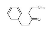 (Z)-1-phenylhex-1-en-3-one Structure