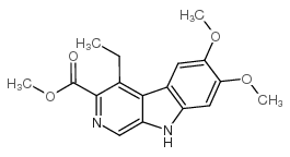 DMCM hydrochloride,4-Ethyl-6,7-dimethoxy-9H-pyrido[3,4-b]indole-3-carboxylicacidmethylesterhydrochloride Structure