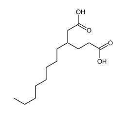 3-octylhexanedioic acid结构式