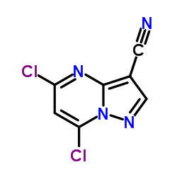 5,7-二氯吡唑并(1,5-a)嘧啶-3-甲腈图片