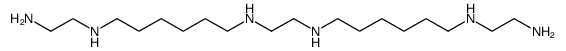 N,N'-bis-[6-(2-amino-ethylamino)-hexyl]-ethylenediamine Structure