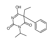 5-ethyl-5-phenyl-1-propan-2-yl-1,3-diazinane-2,4,6-trione结构式