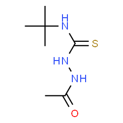 Acetic acid,2-[[(1,1-dimethylethyl)amino]thioxomethyl]hydrazide structure