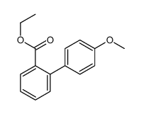 ethyl 2-(4-methoxyphenyl)benzoate Structure