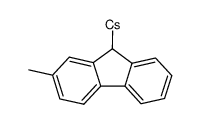 (2-methyl-9H-fluoren-9-yl)cesium Structure