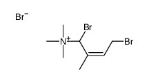 (1,4-dibromo-2-methylbut-2-enyl)-trimethylazanium,bromide结构式