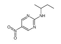 N-butan-2-yl-5-nitropyrimidin-2-amine Structure