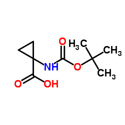 1-(Boc-Amino)cyclopropanecarboxylic acid picture