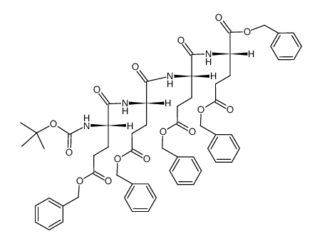 Boc-Glu(OBzl)4-OBzl Structure