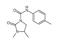 3,4-dimethyl-N-(4-methylphenyl)-2-oxoimidazolidine-1-carboxamide Structure
